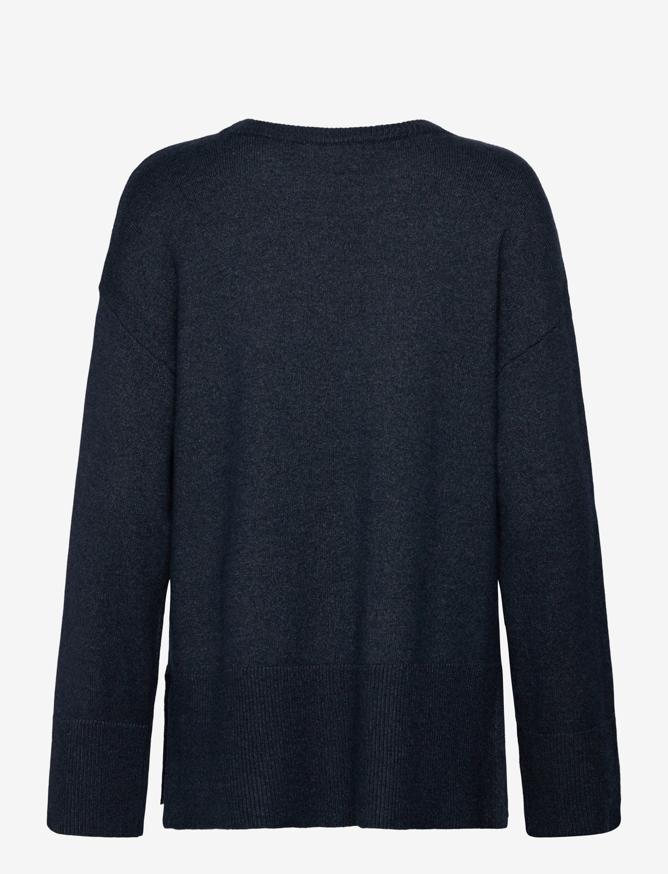 Pulz Jeans - PZSTEFFI ONeck Pullover - striktrøjer - dark sapphire melange - 1