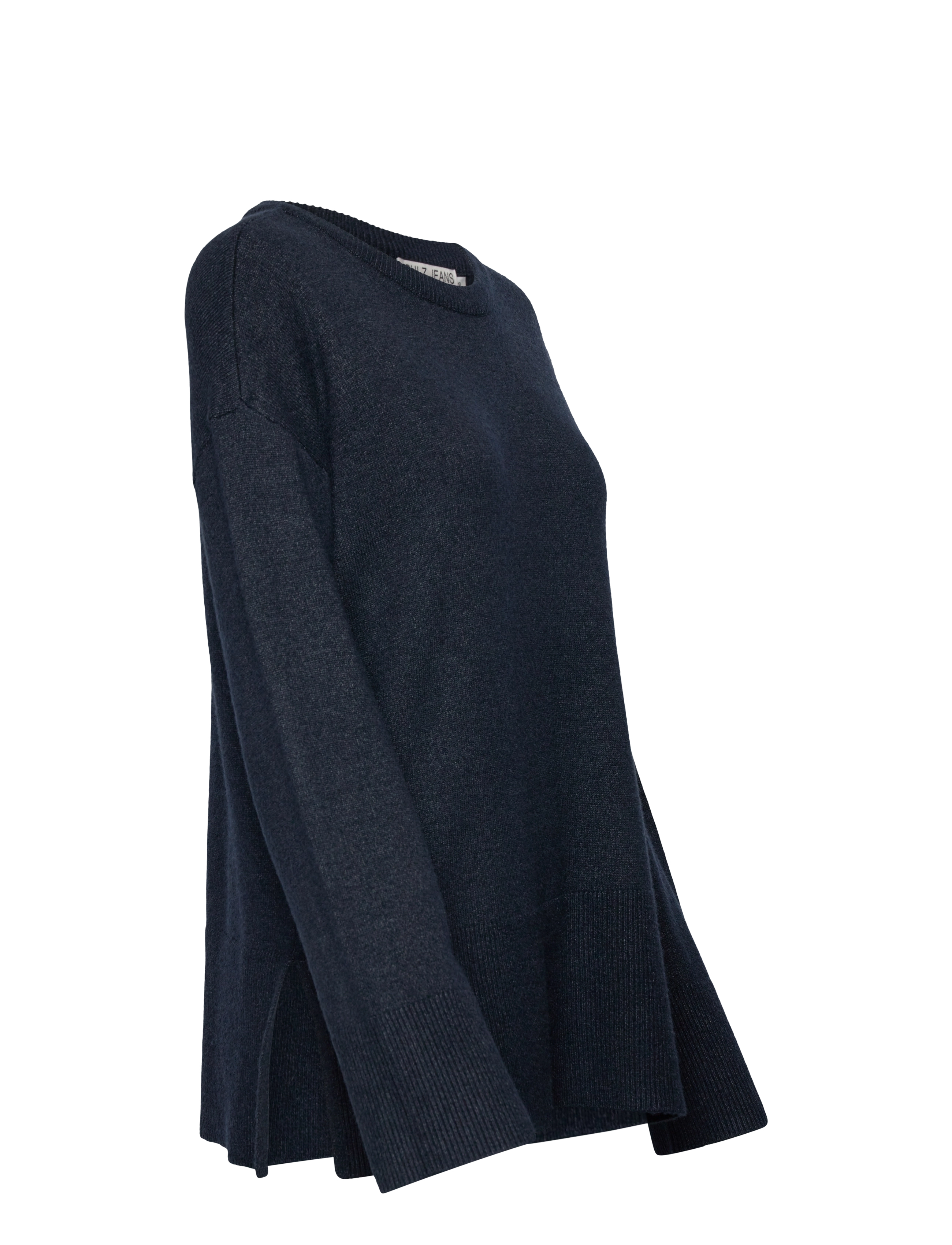Pulz Jeans - PZSTEFFI ONeck Pullover - pullover - dark sapphire melange - 2