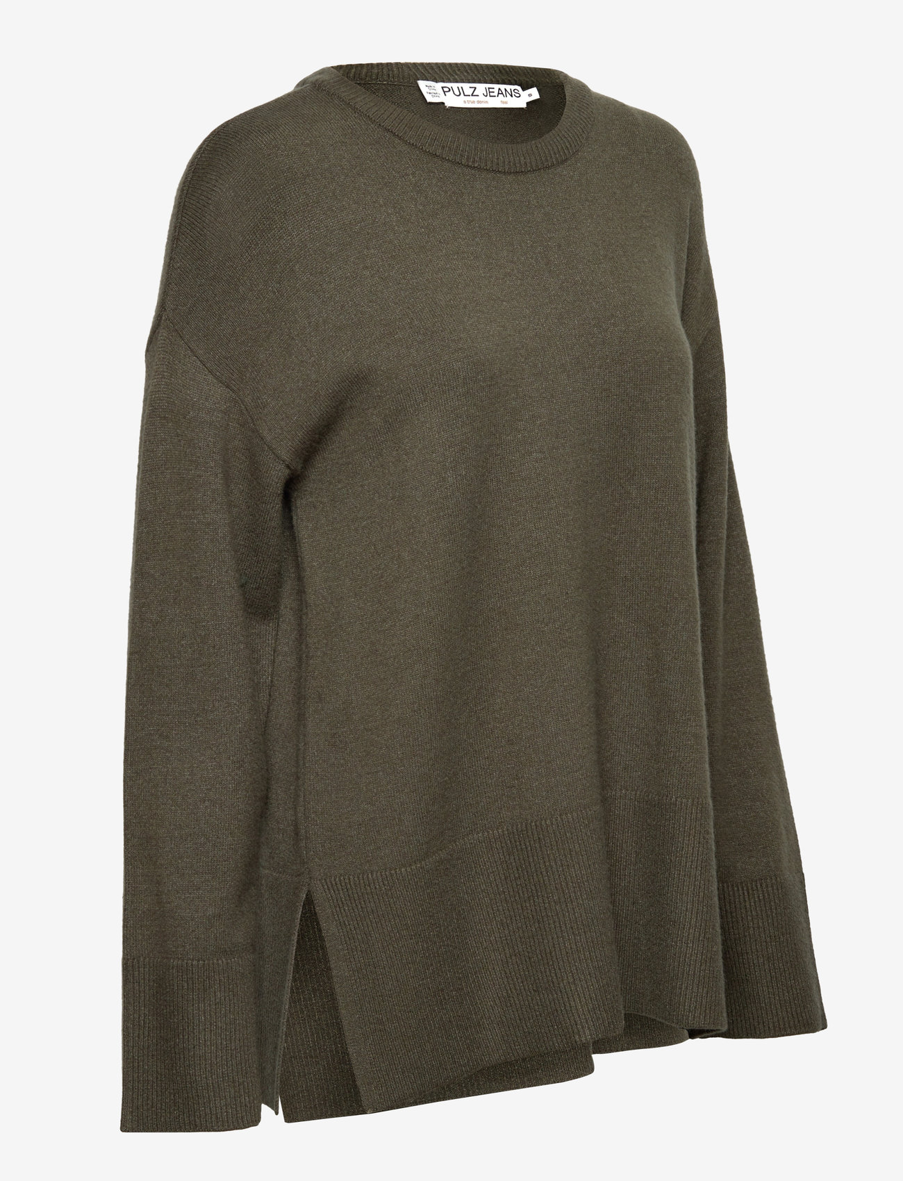 Pulz Jeans - PZSTEFFI ONeck Pullover - efterårstøj - kalamata melange - 2