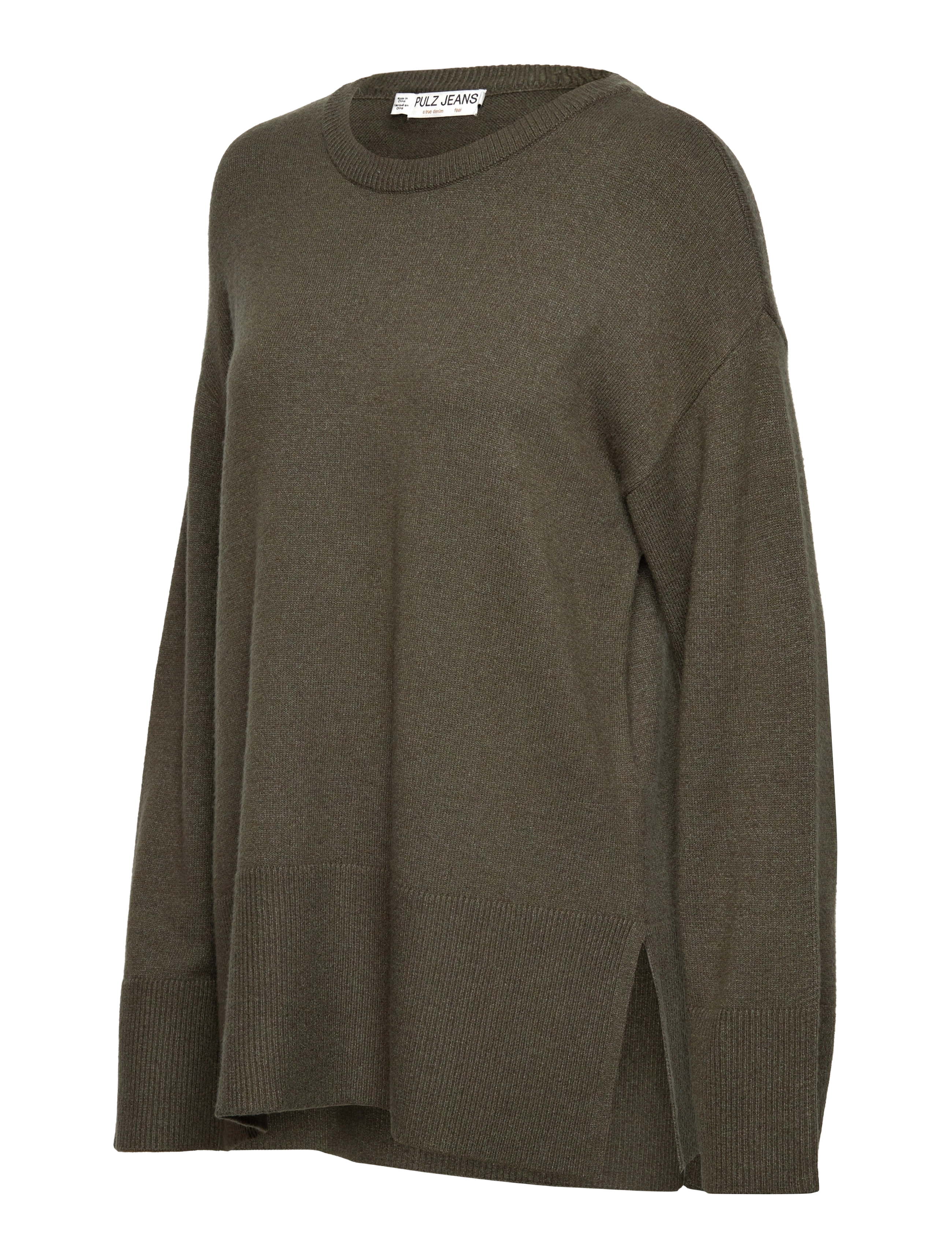 Pulz Jeans - PZSTEFFI ONeck Pullover - džemprid - kalamata melange - 3