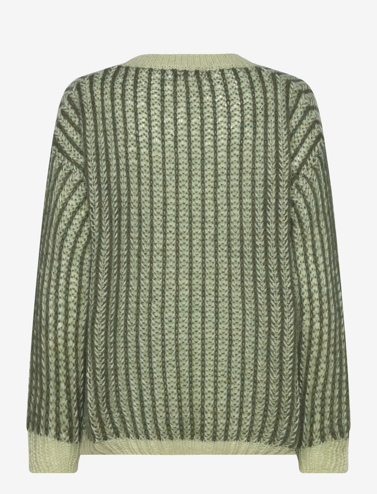 Pulz Jeans - PZPEYTON LS Oneck Pullover - sügisesed riided - green melange - 1