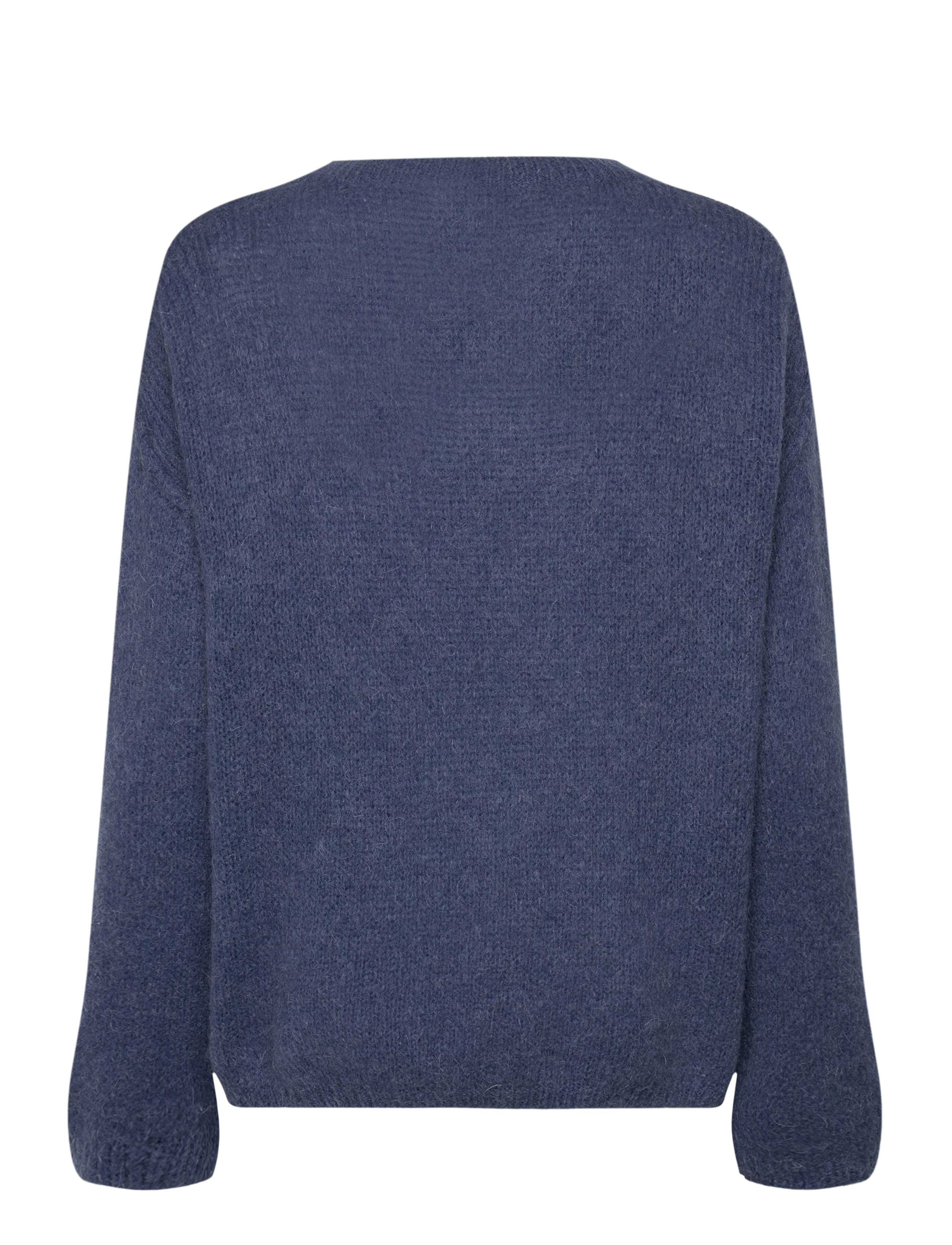 Pulz Jeans - PZMARIA LS Oneck Pullover - strikkegensere - bright cobalt - 1