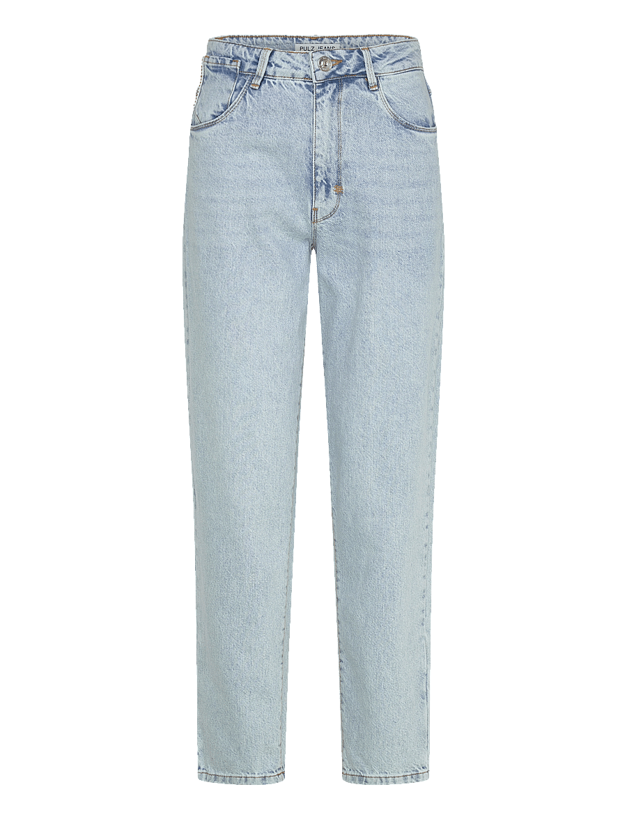 Pulz Jeans - PZWHITNEY RW Jeans, Ankl, Tapered L - schmal zulaufende jeans - light blue denim - 0
