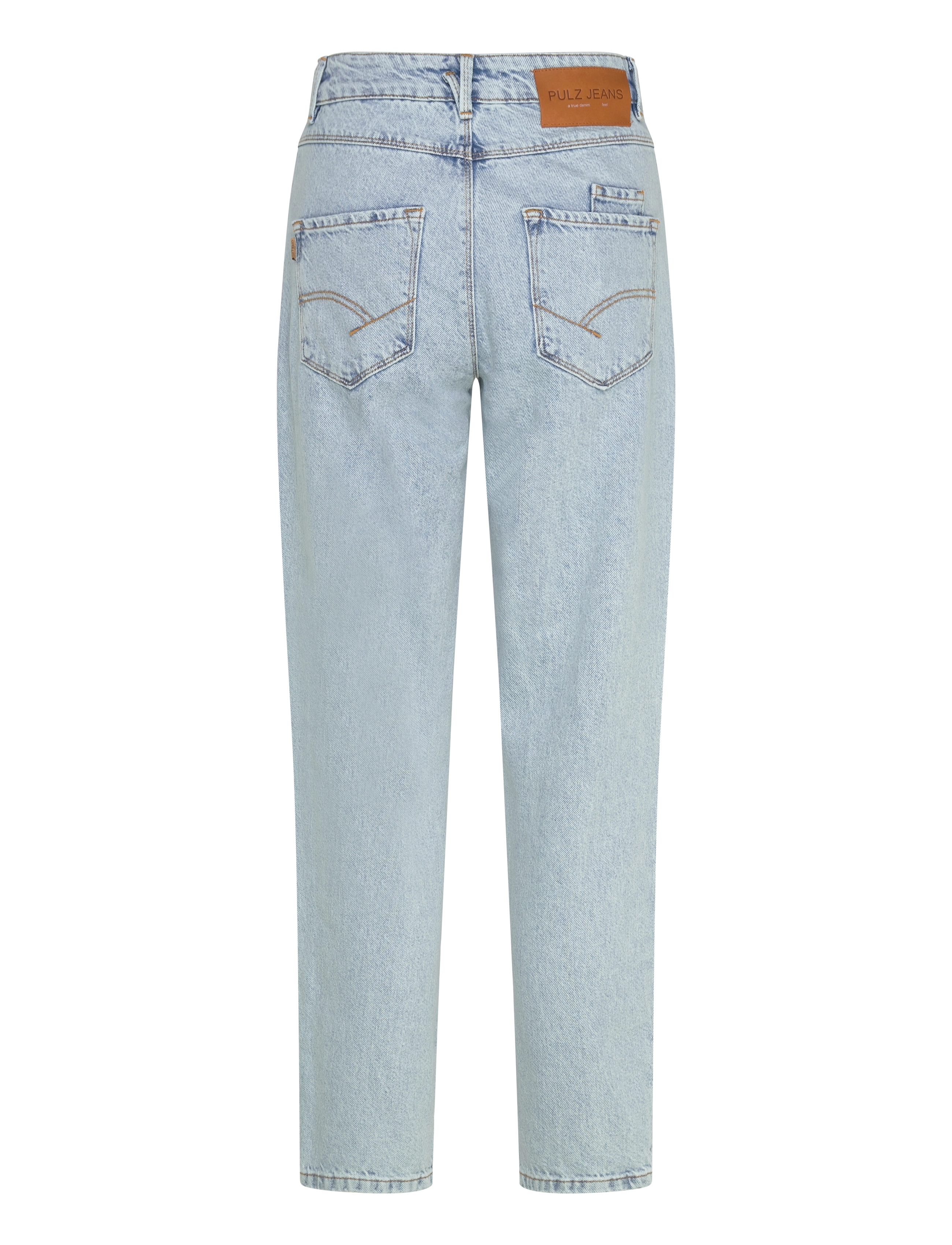 Pulz Jeans - PZWHITNEY RW Jeans, Ankl, Tapered L - schmal zulaufende jeans - light blue denim - 1