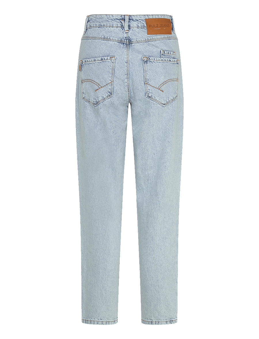 Pulz Jeans - PZWHITNEY RW Jeans, Ankl, Tapered L - schmal zulaufende jeans - light blue denim - 1
