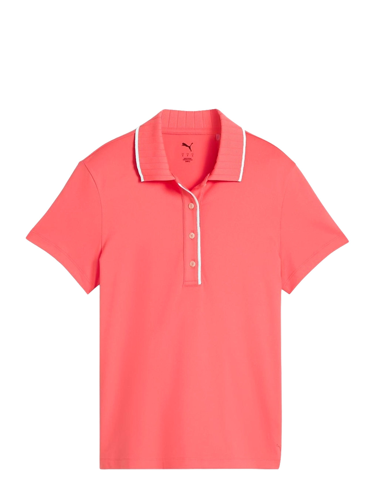 PUMA Golf W Cloudspun Bridges Ss Polo - Orange - XS 2