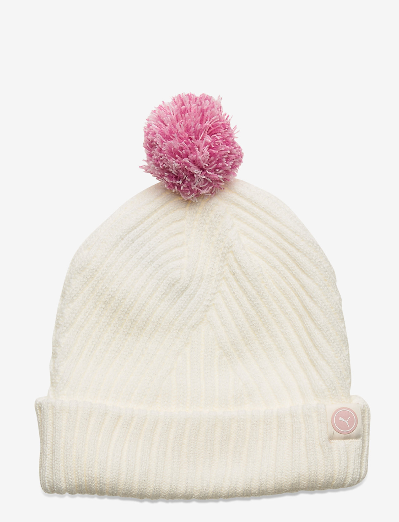 PUMA Golf - Circle Cat Pom Beanie - bright white - 0