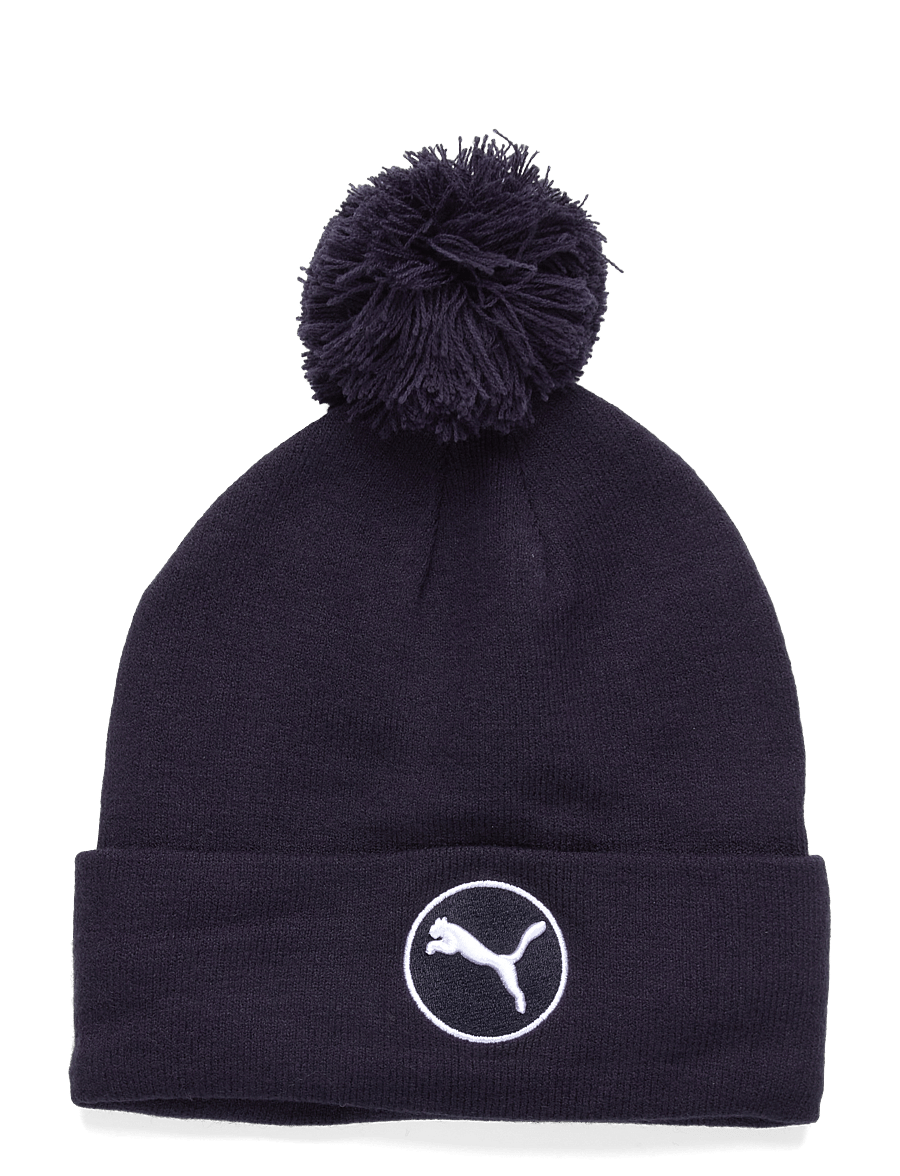 PUMA Golf - WRMLBL Removable Pom Beanie - adītas cepures - deep navy - 0