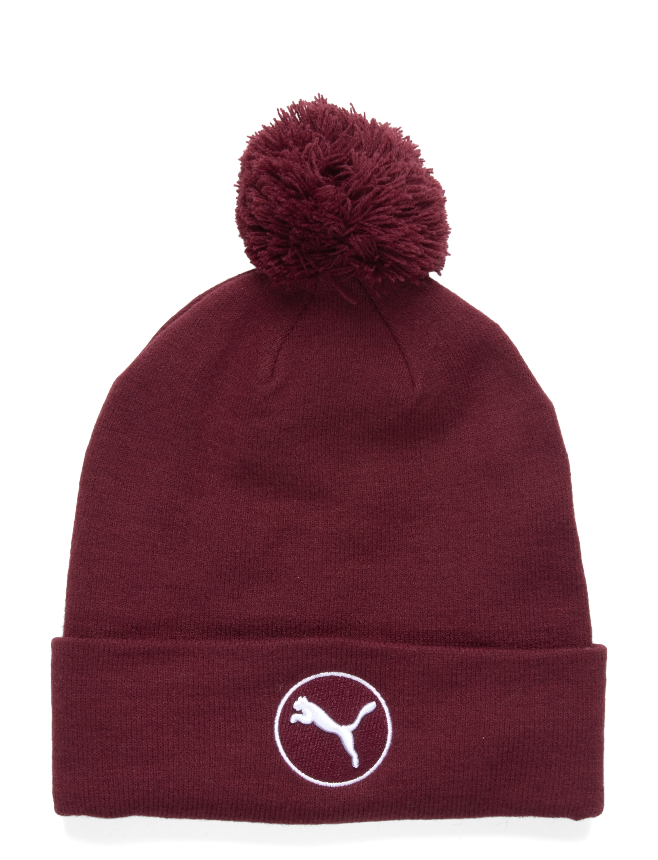 PUMA GOLF Wrmlbl Removable Pom Pudelmütze Burgundy - One Size - Herren