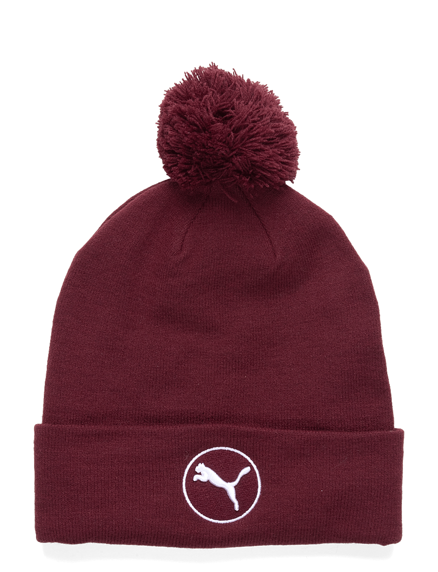 PUMA Golf - WRMLBL Removable Pom Beanie - adītas cepures - ruby shimmer - 0
