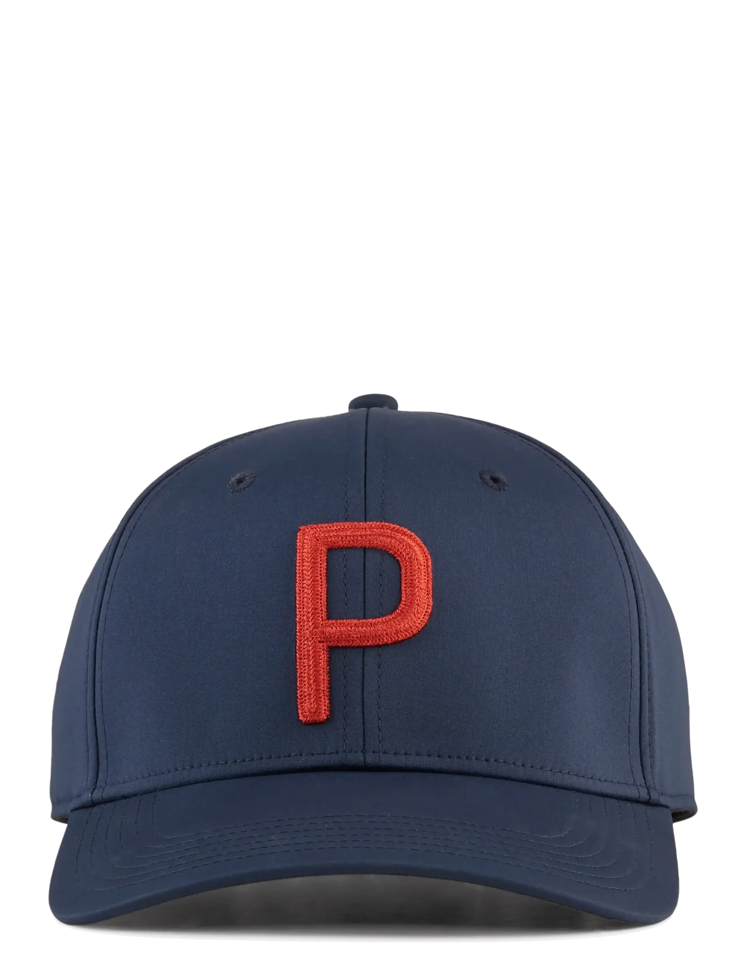 PUMA Golf - Heritage P Tech Cap - lippikset - deep navy-candy apple - 2