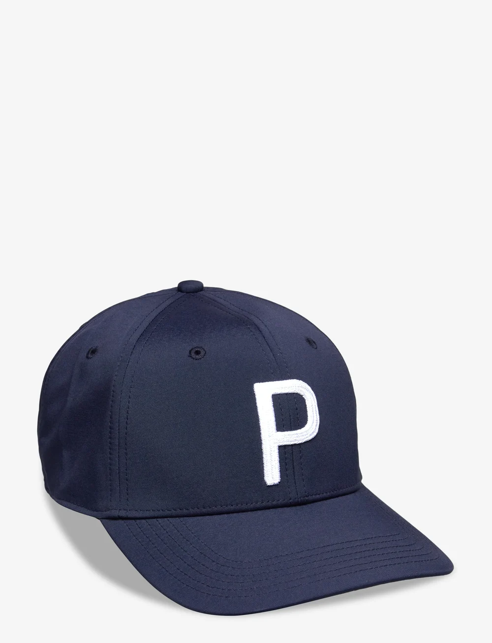 PUMA Golf - Heritage P Tech Cap - caps - deep navy-white glow - 0
