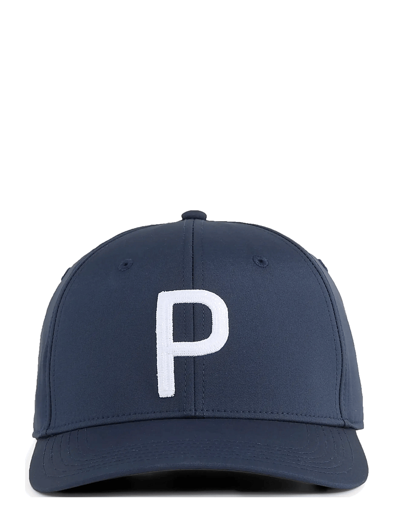 PUMA Golf - Heritage P Tech Cap - kepsar - deep navy-white glow - 2