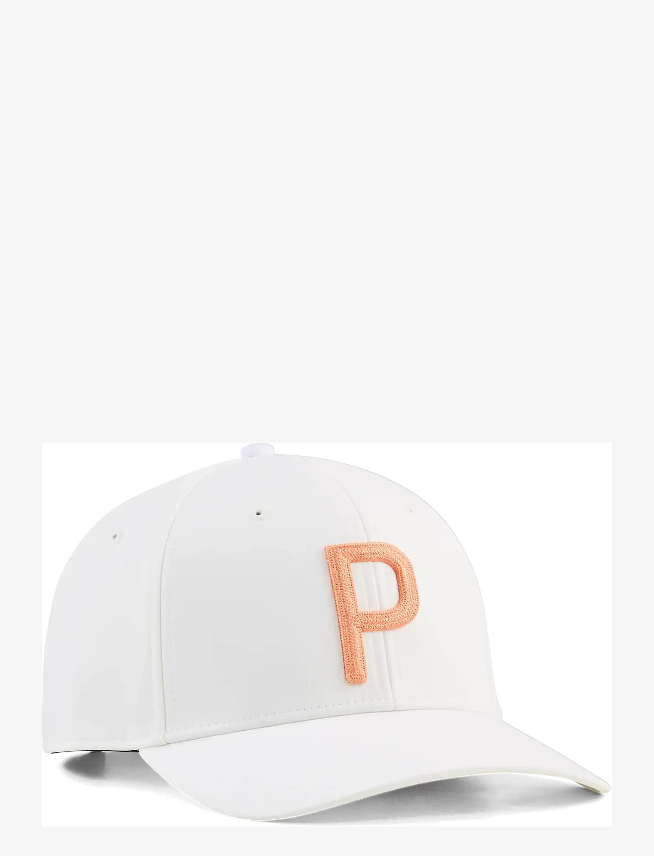 PUMA Golf - Heritage P Tech Cap - kasketter - warm white-melon glow - 0