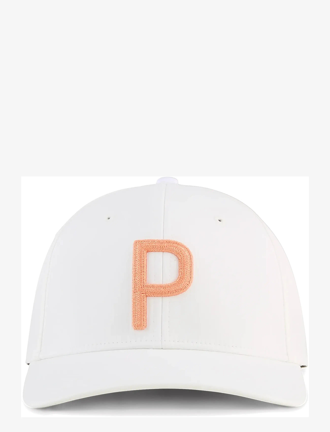PUMA Golf - Heritage P Tech Cap - kasketter - warm white-melon glow - 1