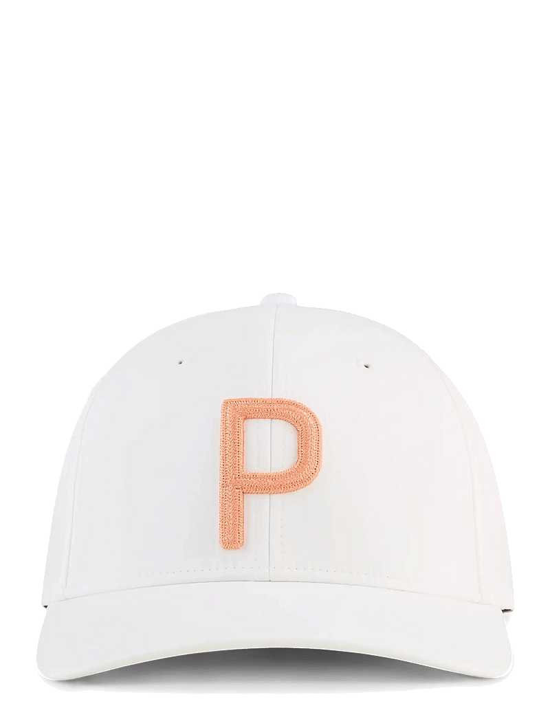 PUMA Golf - Heritage P Tech Cap - kasketter - warm white-melon glow - 1