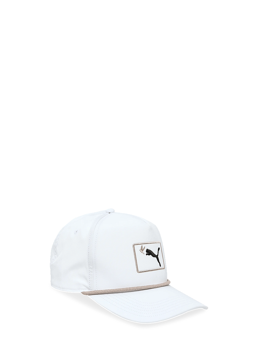 PUMA Golf - Chasing Birdies Rope Cap - white glow-puma black-birch - 0