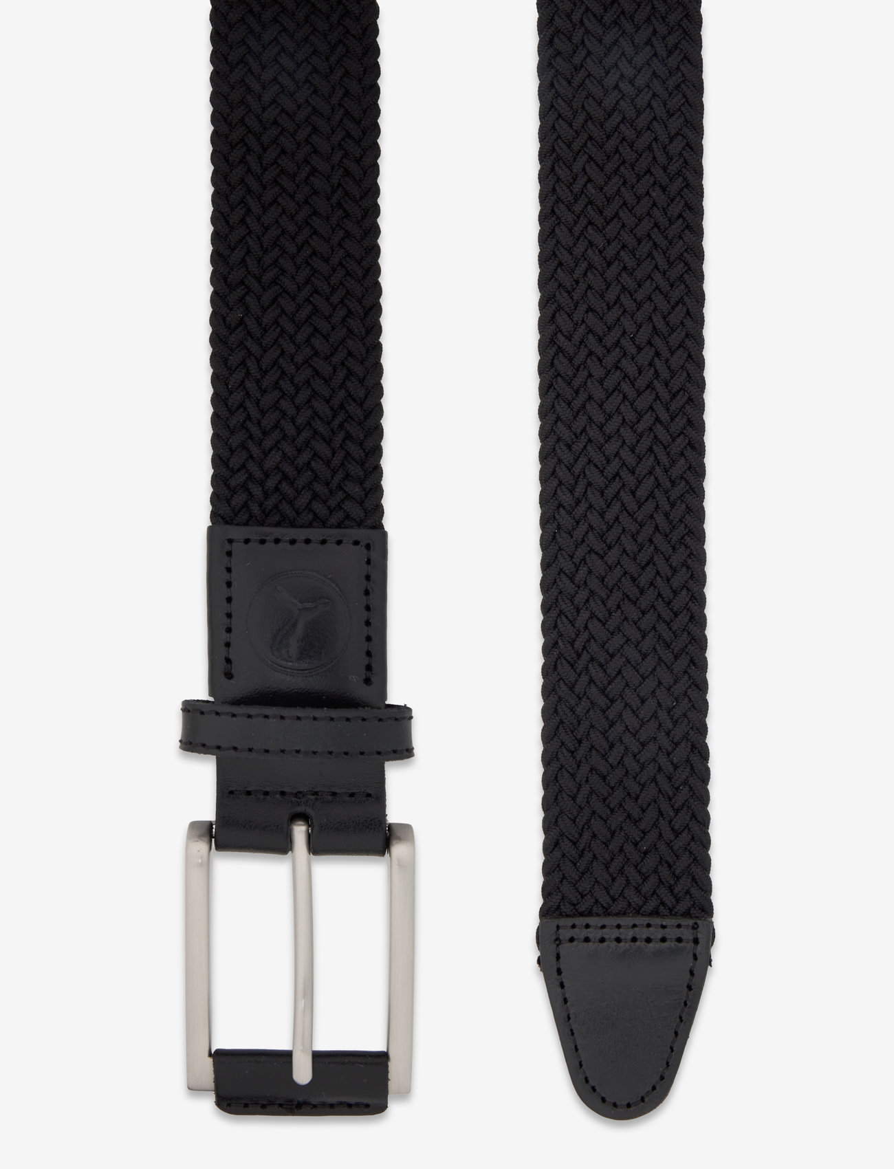 PUMA Golf - Braided Weave Belt - aksessuaarid - puma black - 1