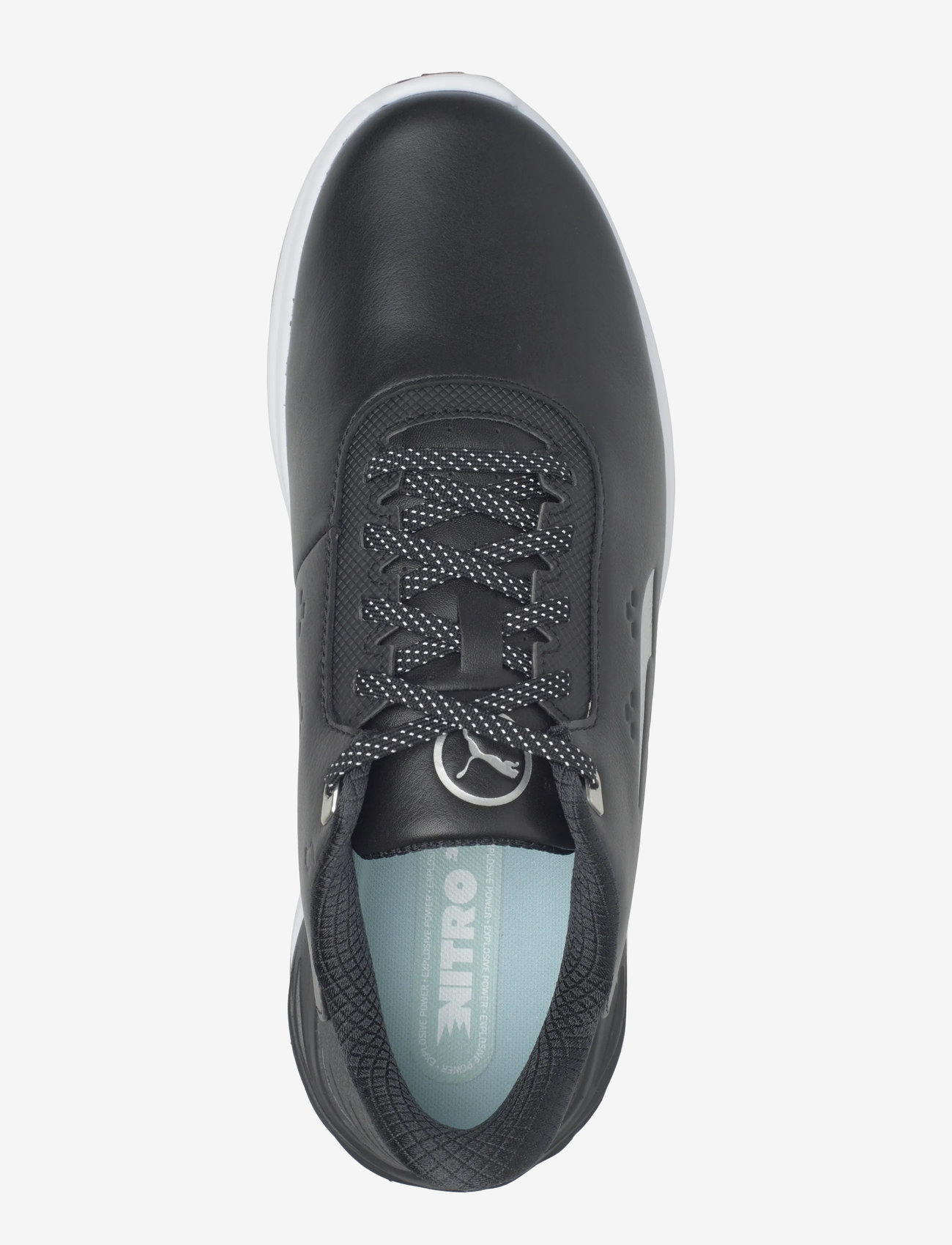 PUMA Golf - Phantomcat NITRO + - golfsko - puma black-puma silver-yellow sizzle - 3