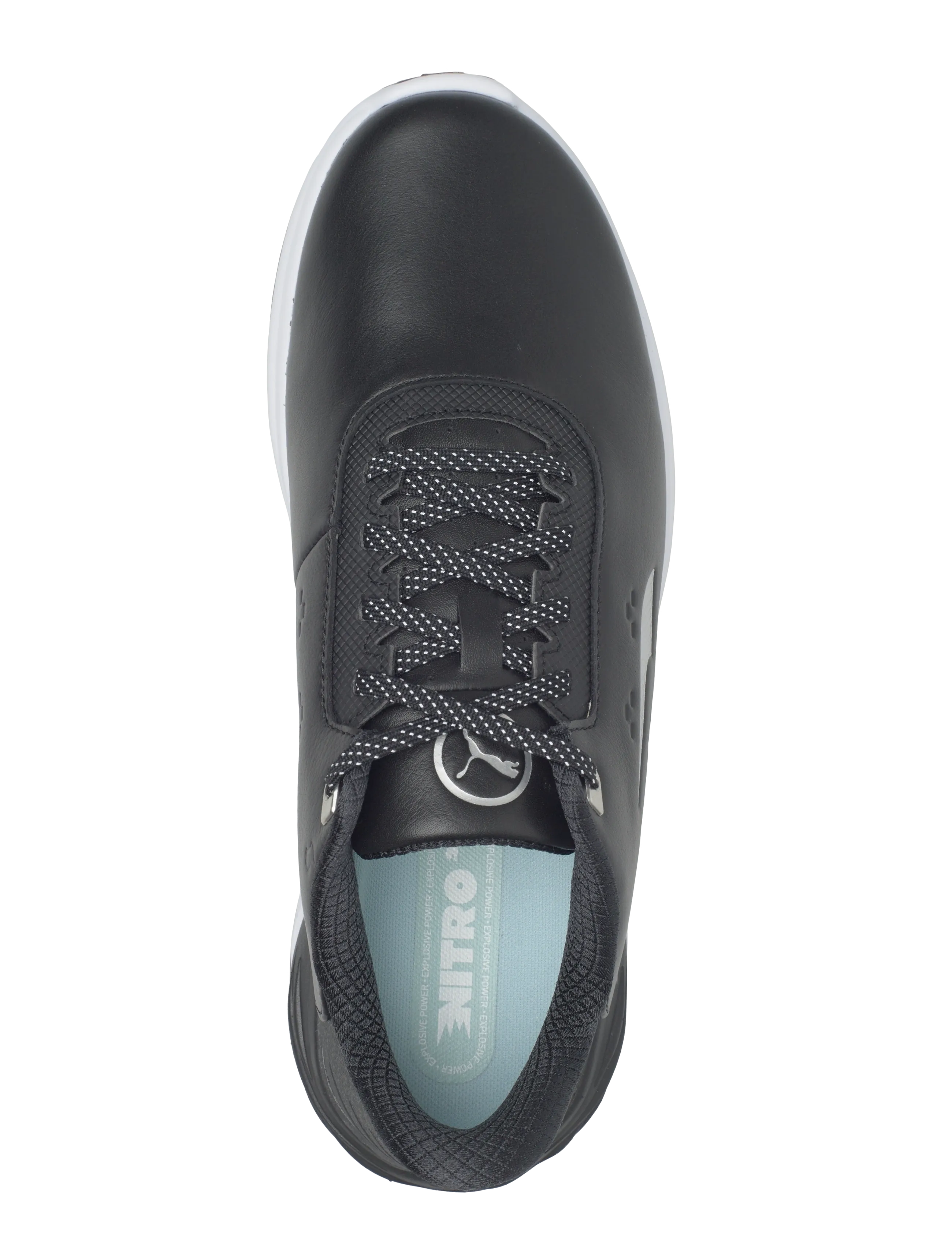 PUMA Golf - Phantomcat NITRO + - golfskor - puma black-puma silver-yellow sizzle - 3