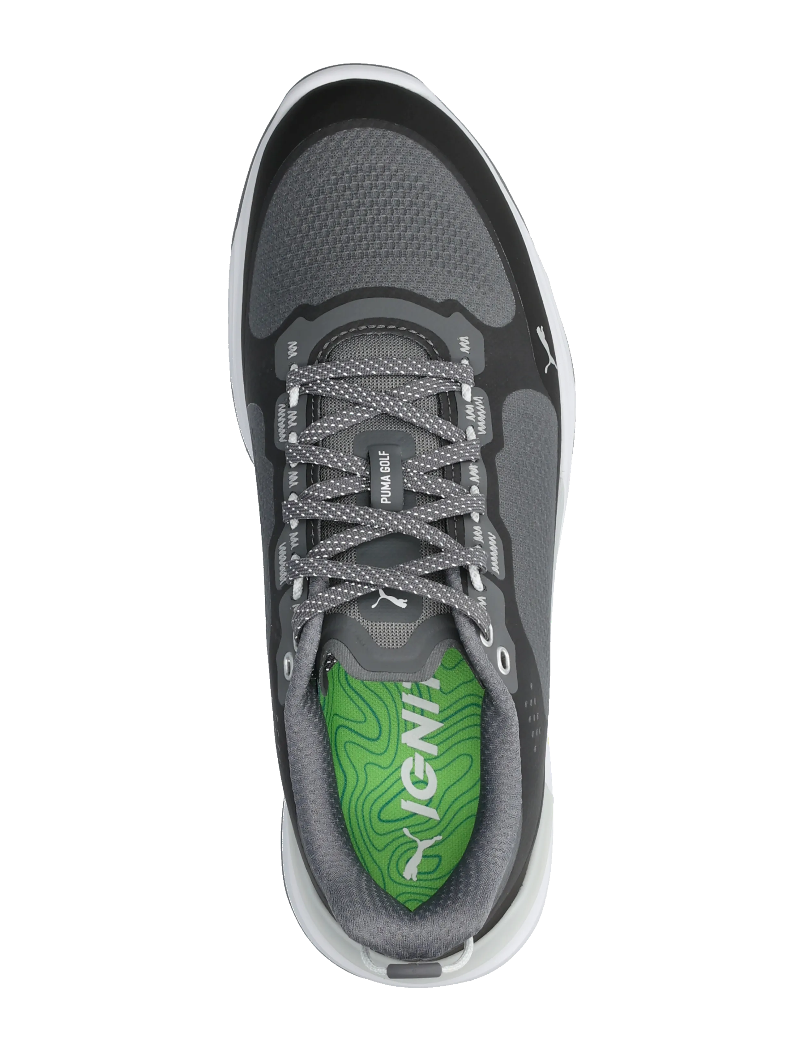 PUMA Golf - IGNITE Elevate X - golfskor - slate sky-puma black-ash gray - 3