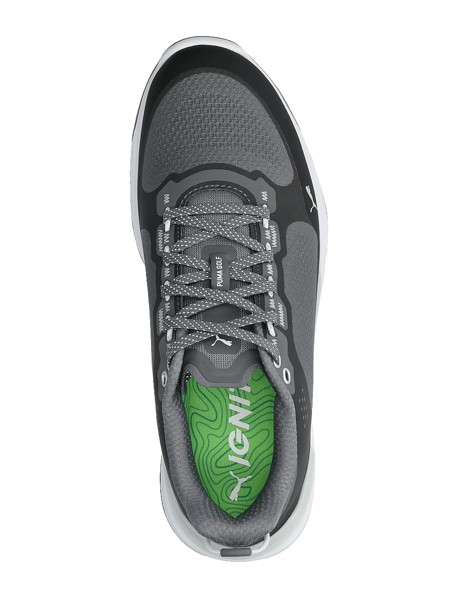 PUMA Golf - IGNITE Elevate X - golfskor - slate sky-puma black-ash gray - 3