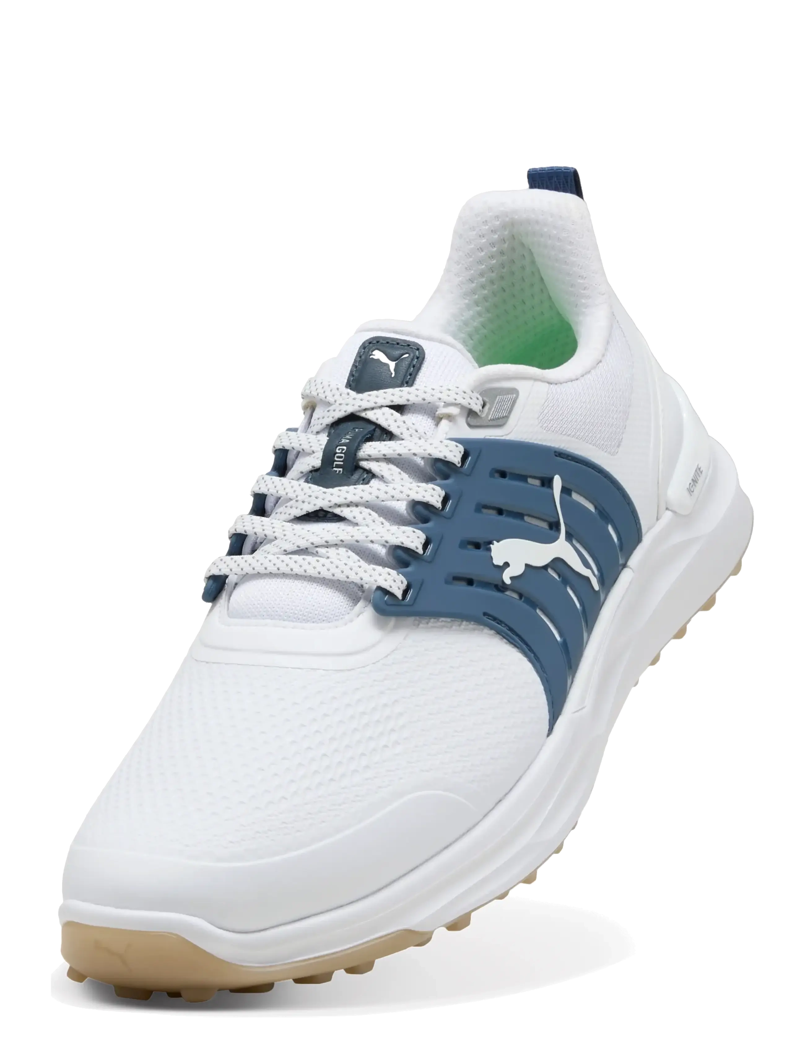 PUMA Golf IGNITE Elevate 2 - PUMA Golf - PUMA WHITE-DARK INDIGO-ICE COFFEE / white
