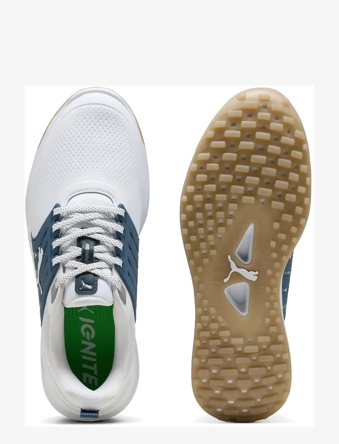 PUMA Golf - IGNITE Elevate 2 - golfschuhe - puma white-dark indigo-ice coffee - 1