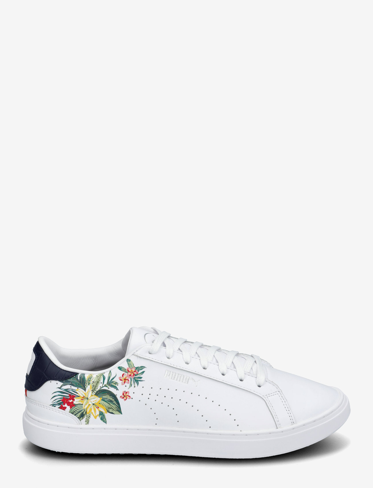 PUMA Golf - PUMA Clyde G x PTC - golfskor - puma white-deep navy-red fire - 1