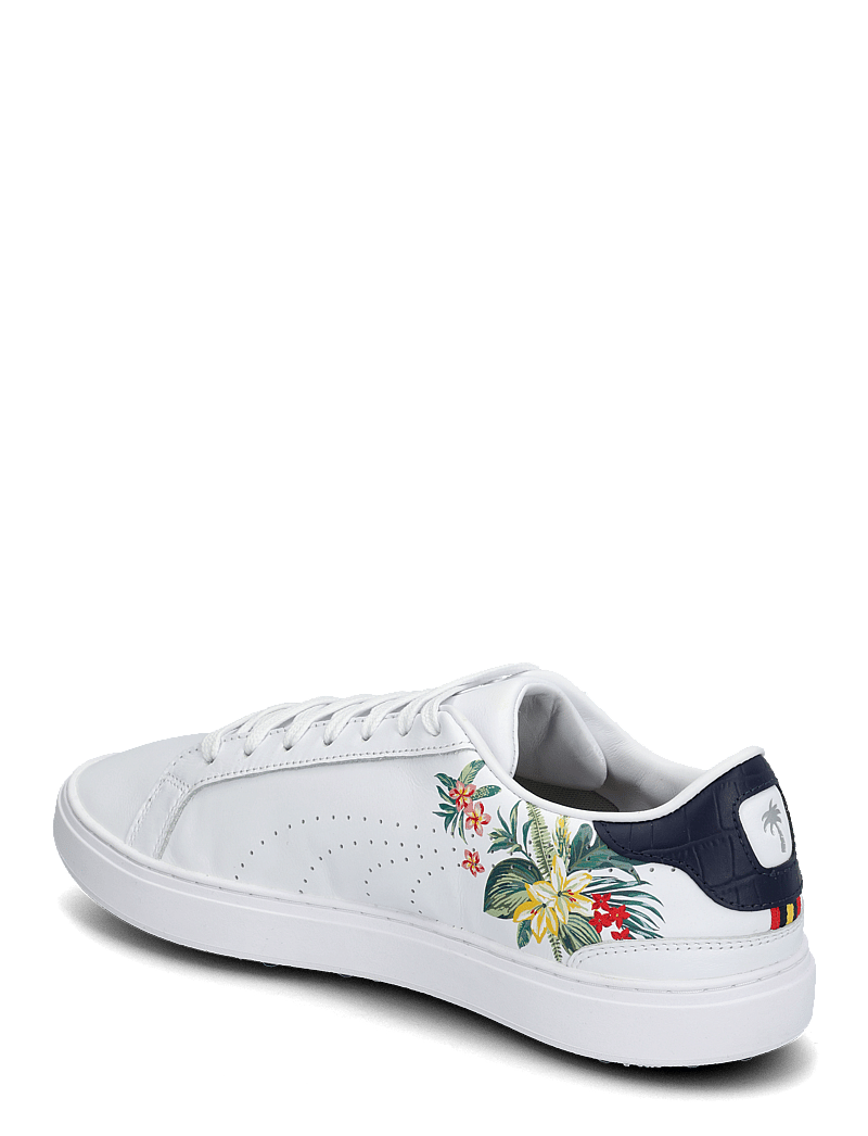 PUMA Golf - PUMA Clyde G x PTC - golfo bateliai - puma white-deep navy-red fire - 2