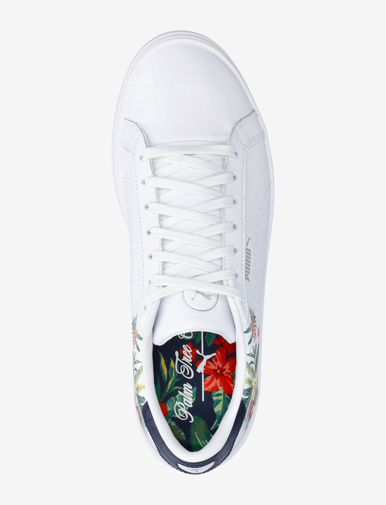 PUMA Golf - PUMA Clyde G x PTC - golfskor - puma white-deep navy-red fire - 3