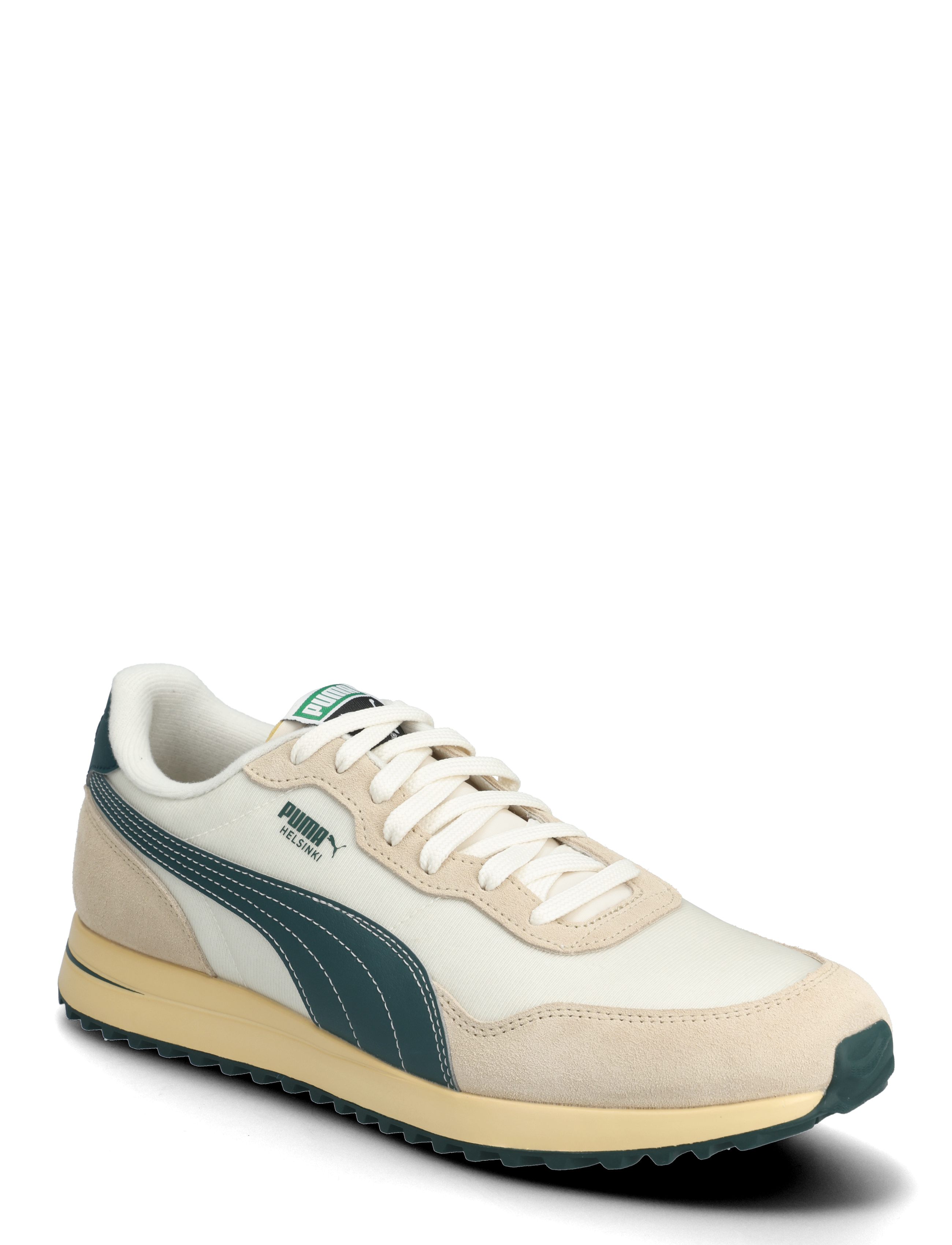 PUMA Helsinki G - FROSTED IVORY-GREEN TERRAIN-LIGHT STRAW