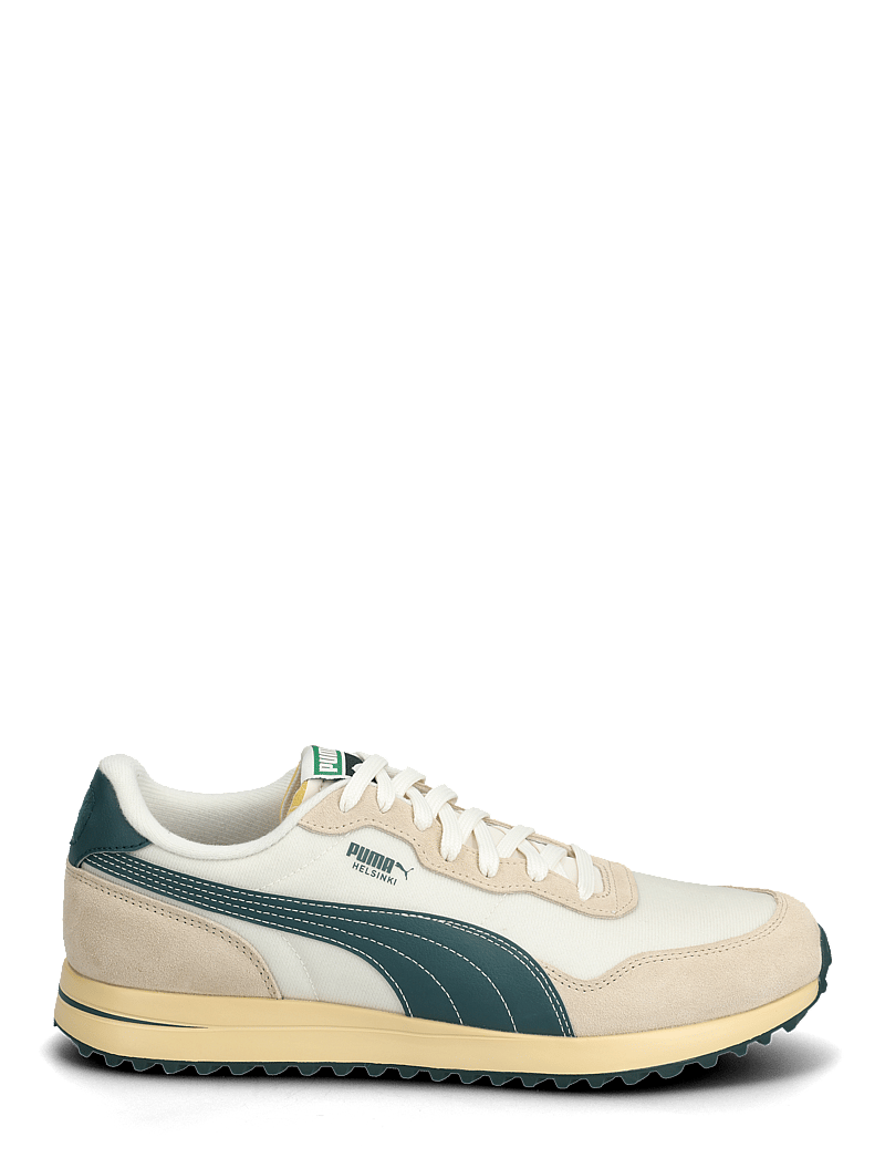 PUMA Golf - PUMA Helsinki G - låga sneakers - frosted ivory-green terrain-light straw - 1