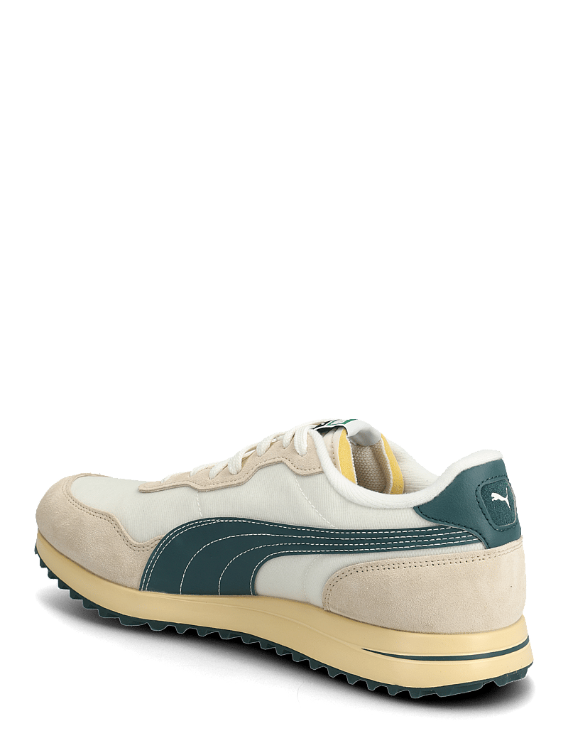 PUMA Golf - PUMA Helsinki G - låga sneakers - frosted ivory-green terrain-light straw - 2