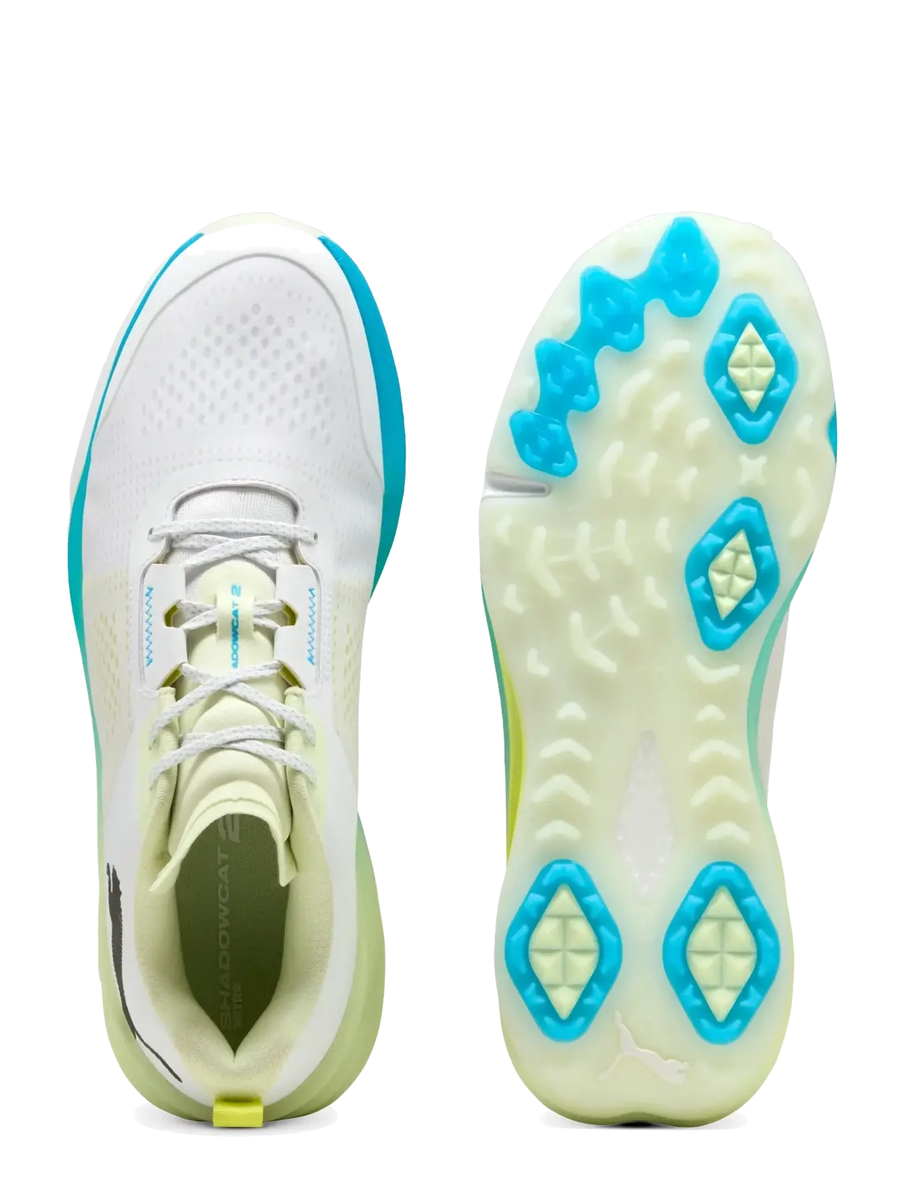 PUMA Golf - Shadowcat NITRO 2.0 - golfschoenen - puma white-puma black-apple spritz - 1