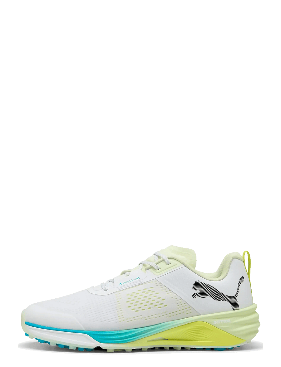 PUMA Golf - Shadowcat NITRO 2.0 - golfijalatsid - puma white-puma black-apple spritz - 3