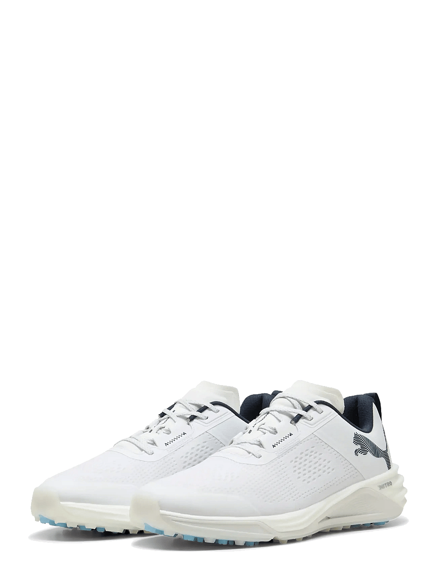 PUMA Golf - Shadowcat NITRO 2.0 - golfskor - puma white-deep navy - 4