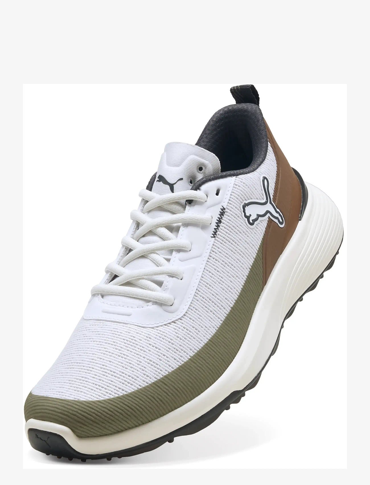 PUMA Golf - Gruve Sport - golfschoenen - puma white-fudge-dark sage - 0