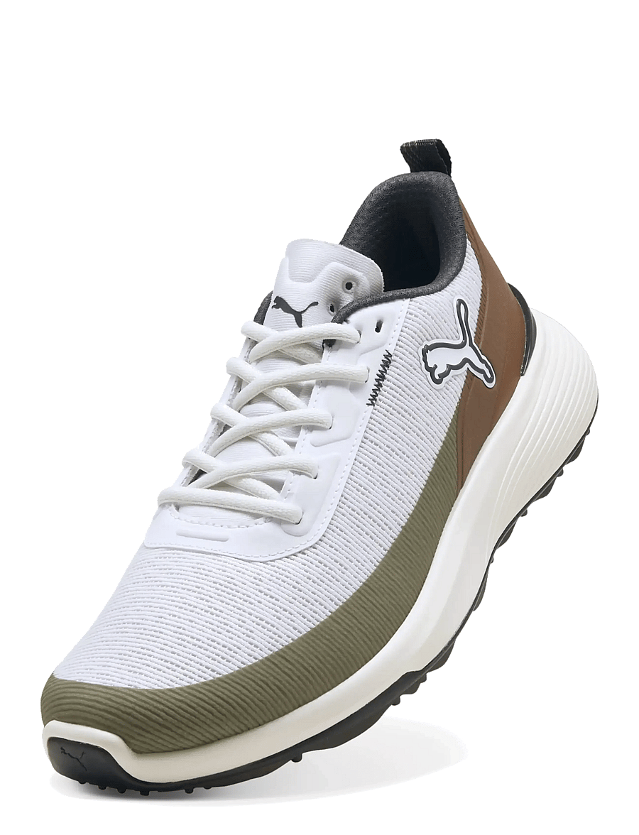 PUMA Golf - Gruve Sport - golfijalatsid - puma white-fudge-dark sage - 0