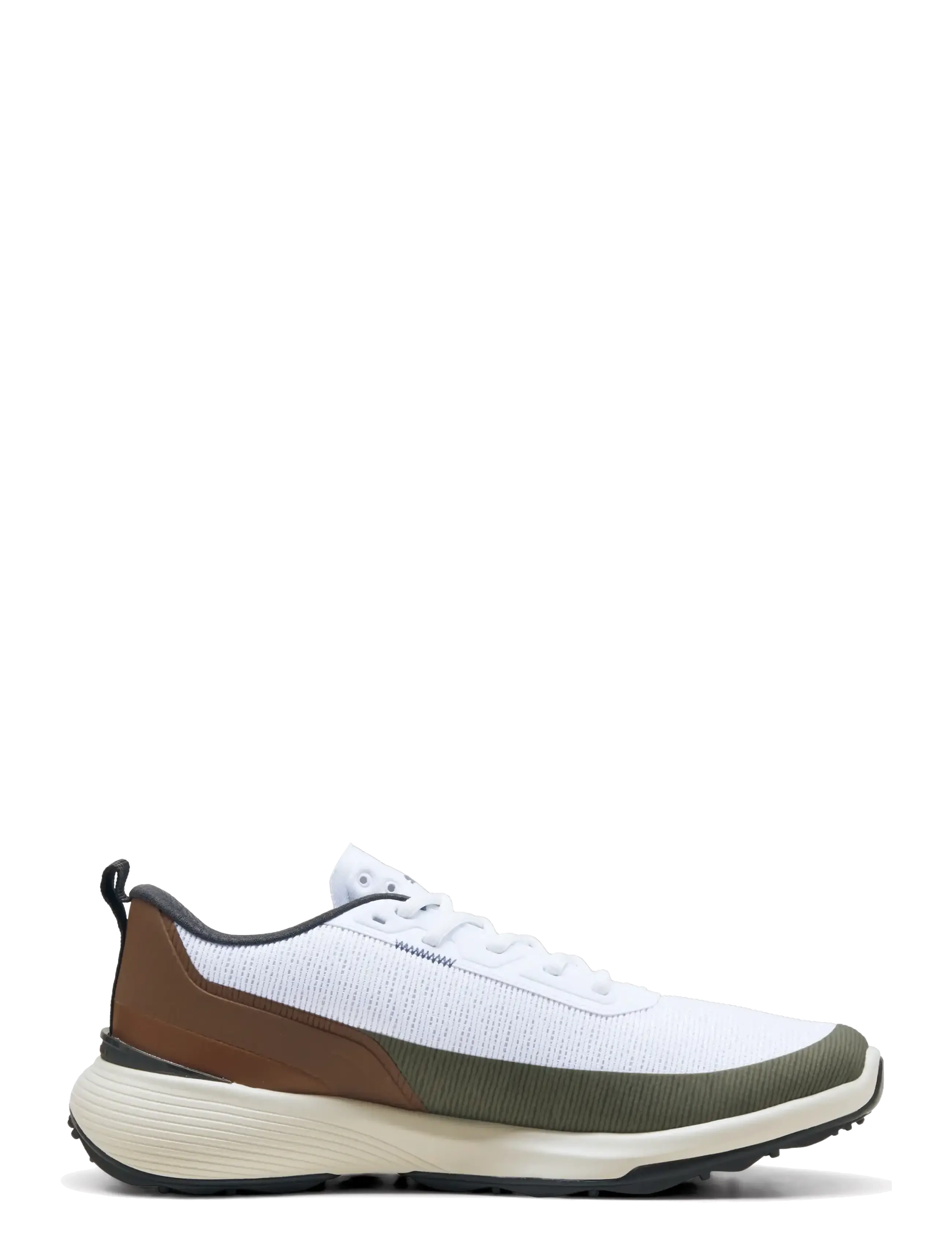 PUMA Golf - Gruve Sport - golf shoes - puma white-fudge-dark sage - 2