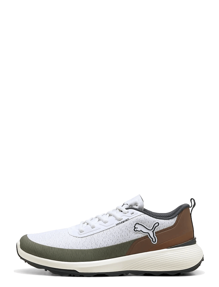 PUMA Golf - Gruve Sport - golfijalatsid - puma white-fudge-dark sage - 3