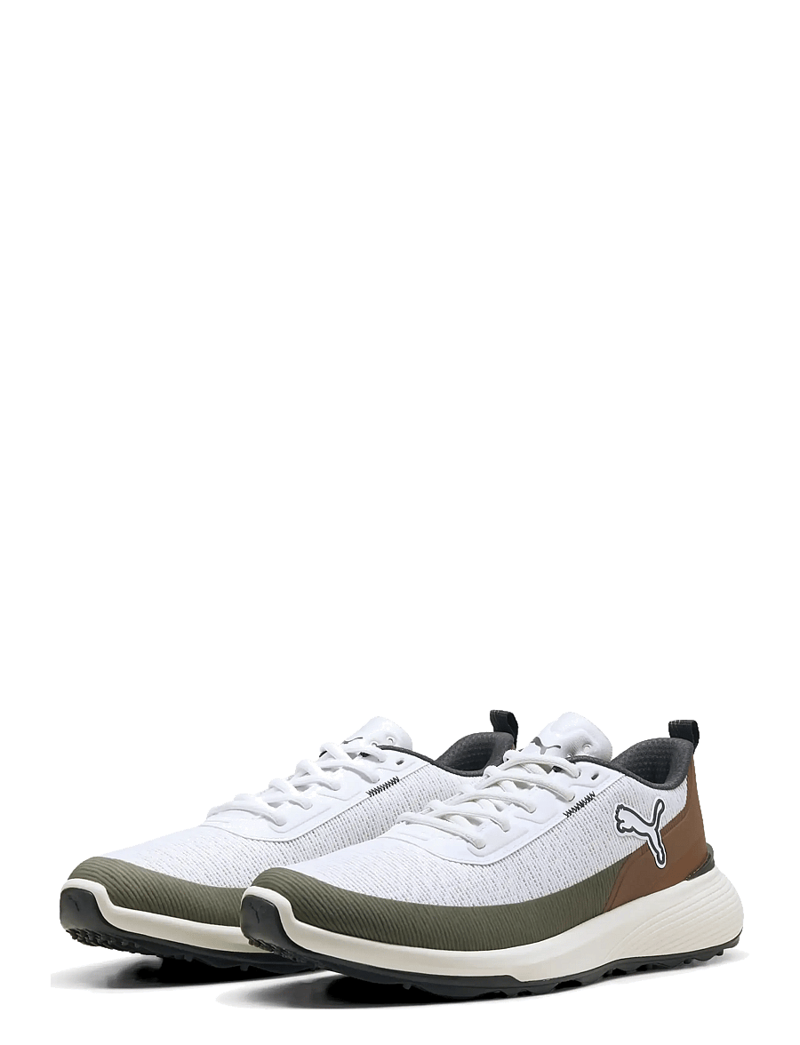 PUMA Golf - Gruve Sport - golfijalatsid - puma white-fudge-dark sage - 4