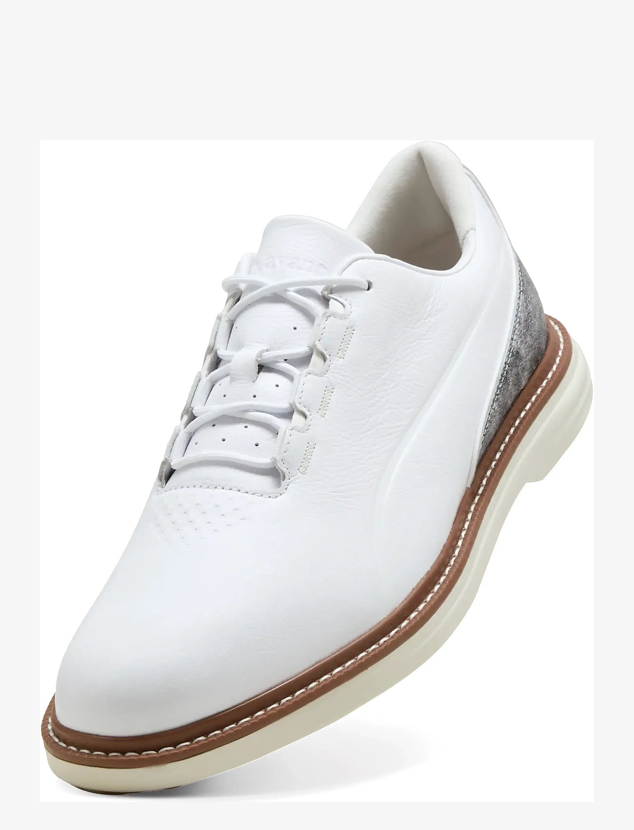 PUMA Golf - PUMA Avant Tour - golfsko - puma white-brown mushroom - 0