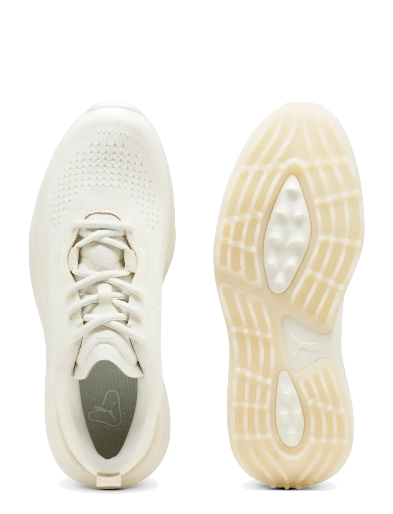 PUMA Golf - Gruve Sport Wmns - golfsko - warm white-alpine snow - 1