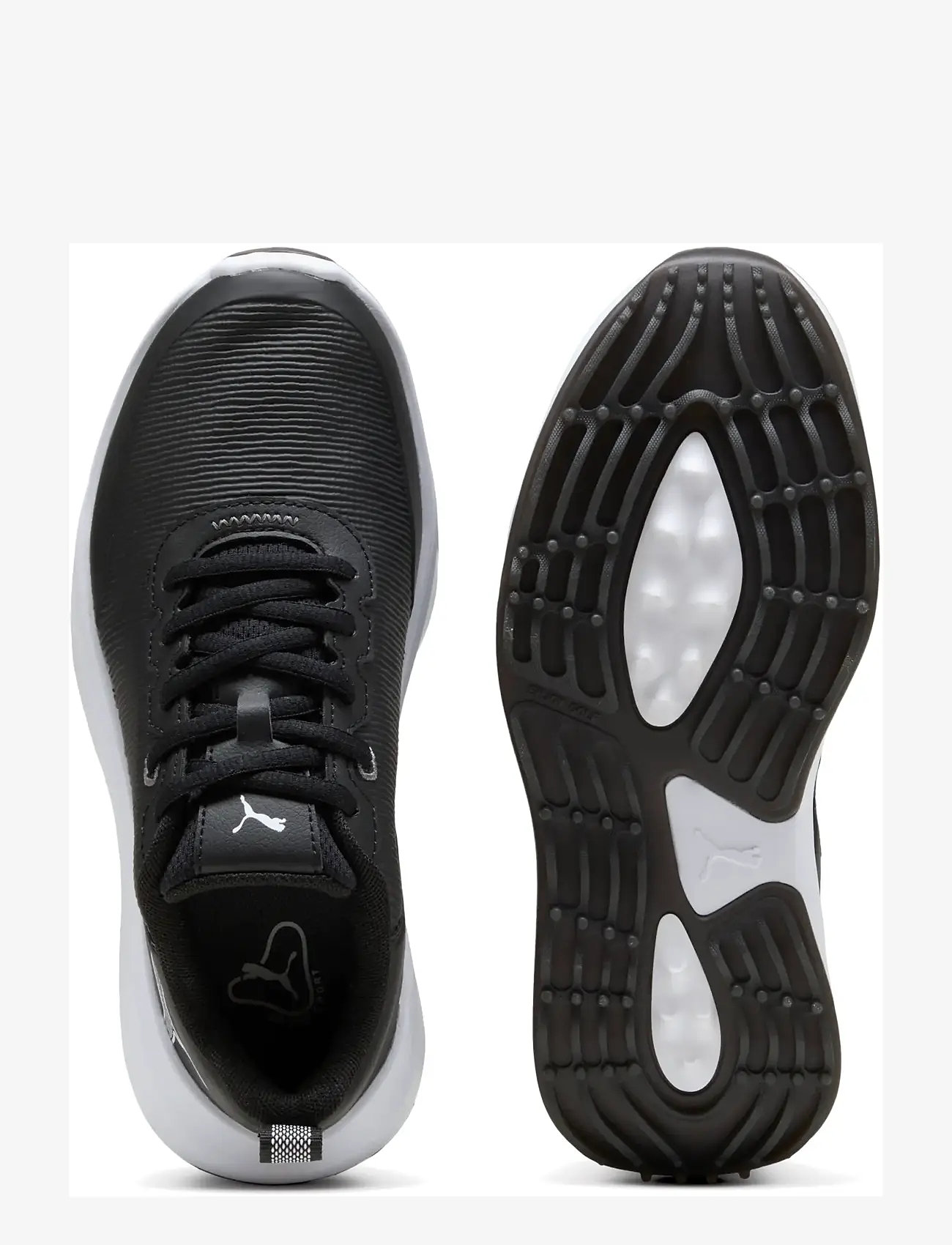 PUMA Golf - Gruve Sport Junior - running shoes - puma black-puma white - 1