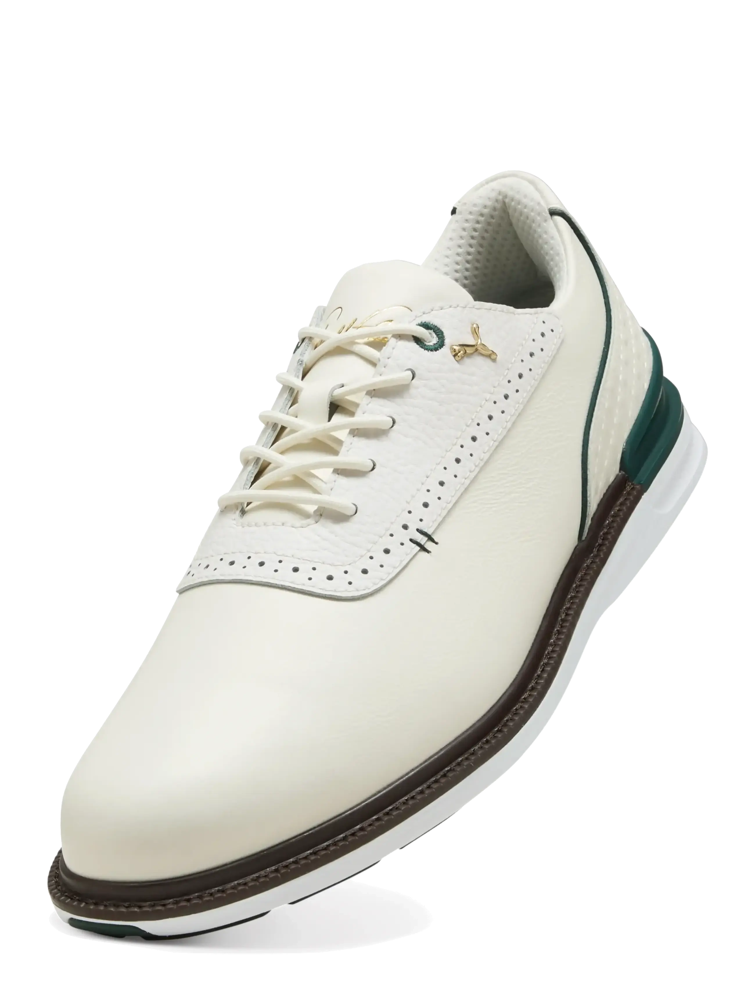 PUMA Golf Puma X AP Avant 2.0 - Golf - PUMA WHITE-FOREST GREEN / cream