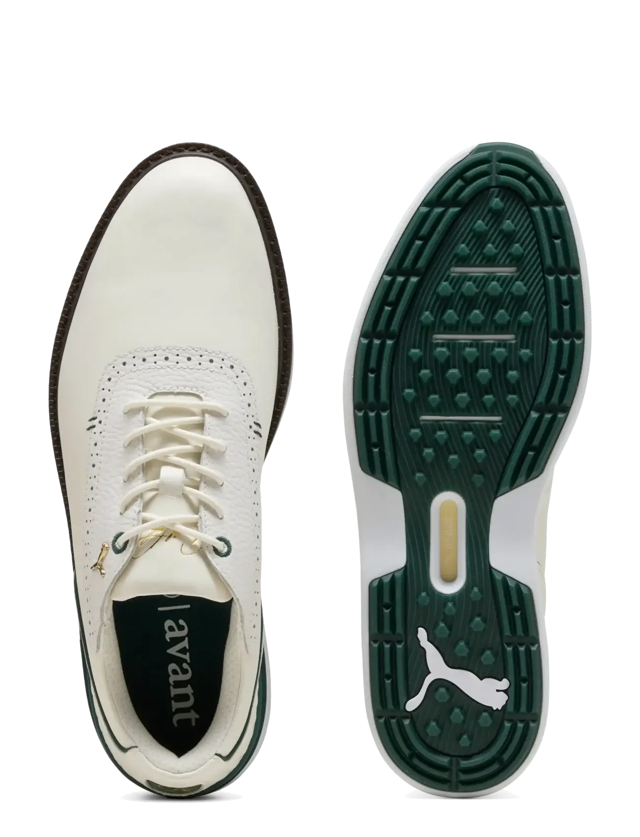 PUMA Golf - Puma X AP Avant 2.0 - golfsko - puma white-forest green - 1