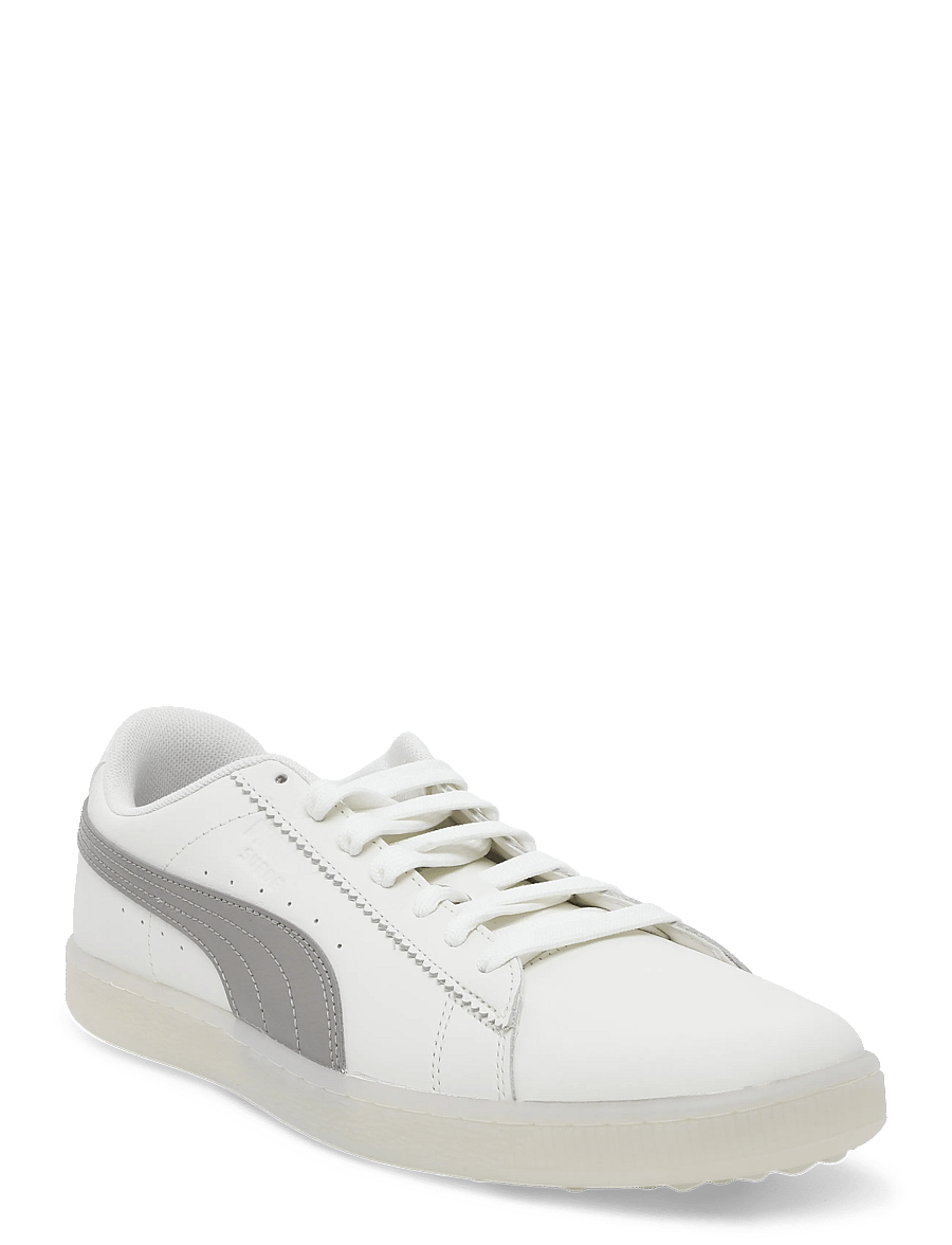 PUMA Golf - Puma Suede G - niedriger schnitt - warm white-mouse gray - 0