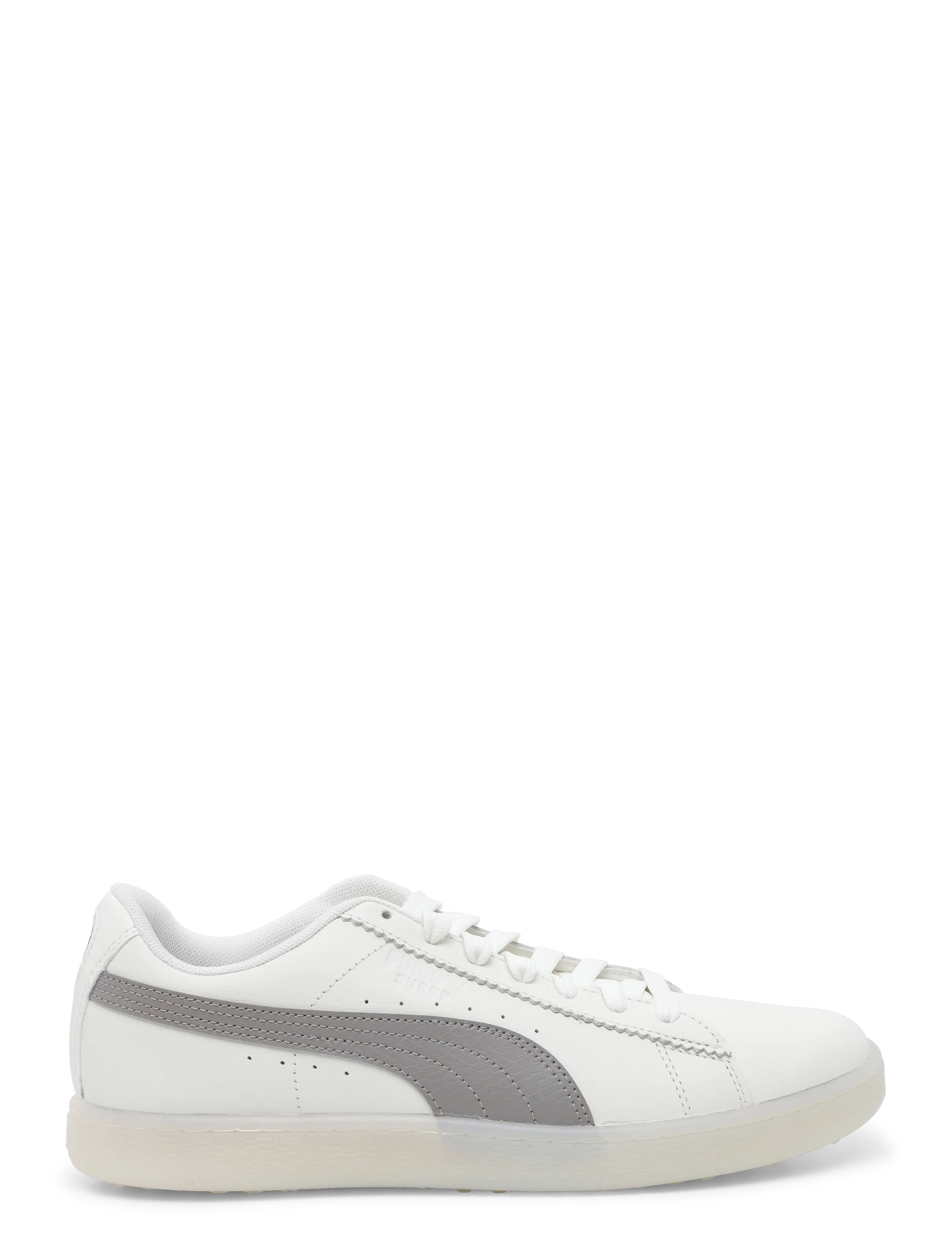PUMA Golf - Puma Suede G - golf shoes - warm white-mouse gray - 2