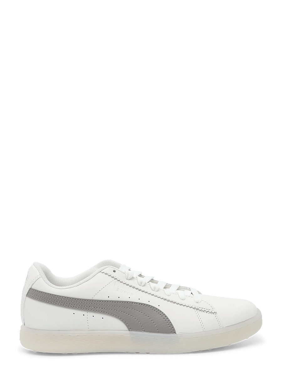 PUMA Golf - Puma Suede G - niedriger schnitt - warm white-mouse gray - 2